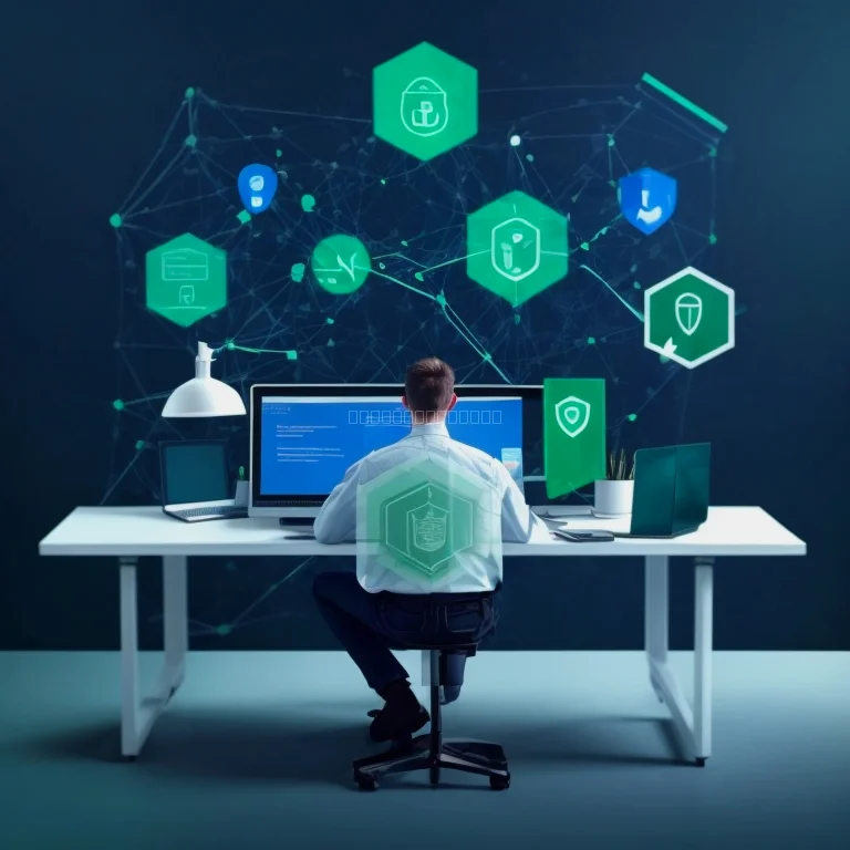 Trainer erklärt Cybersecurity-Themen